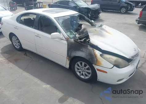 2003 Lexus Es 300 from USA, damaged, VIN JTHBF30GX36005776